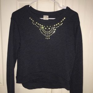 navy blue long sleeve